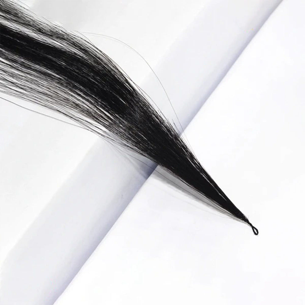 FEATHER CROCHET HAIR JET BLACK #1, HAIR EXTENSIONS, FEATHER CROCHET HAIR EXTENSIONS