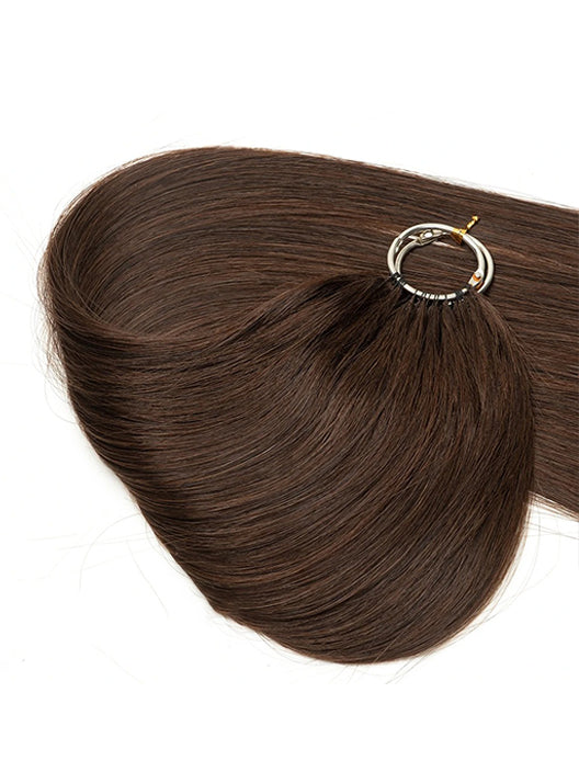 FEATHER CROCHET HAIR DARK BROWN (#2), HAIR EXTENSIONS, FEATHER CROCHET, REAL HUMAN HAIR