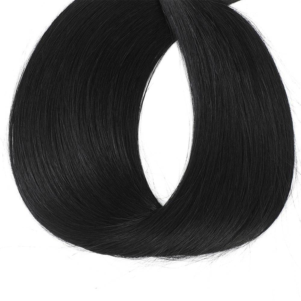 WEFT HAIR EXTENSIONS #1 JET BLACK, SEW IN EXTENSIONS, WEFT HAIR, HAIR EXTENSIONS