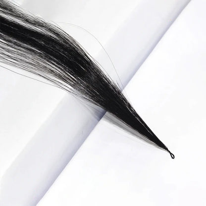 FEATHER CROCHET HAIR JET BLACK #1, HAIR EXTENSIONS, FEATHER CROCHET HAIR EXTENSIONS