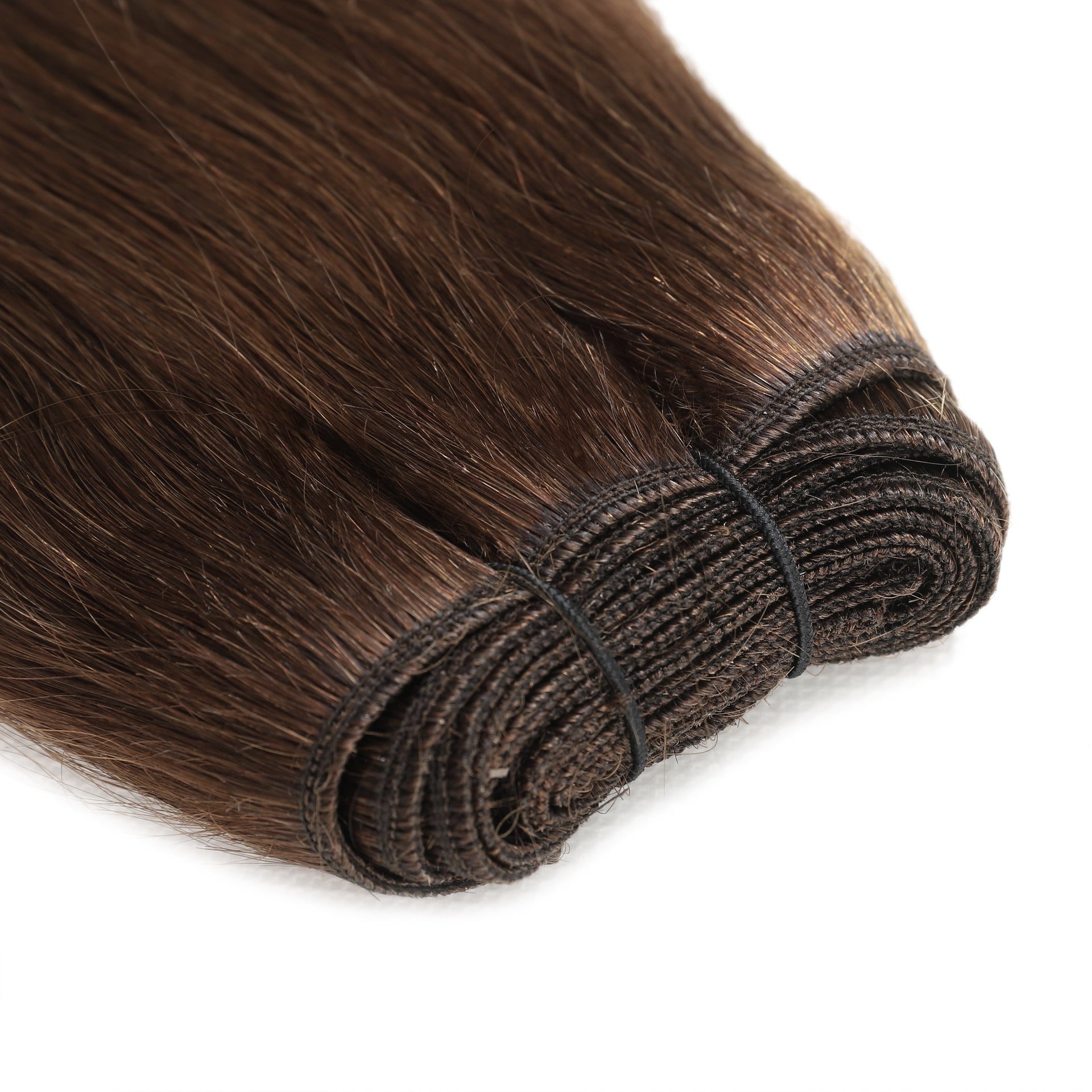 GENIUS WEFT HAIR EXTENSIONS CHESTNUT, SEW IN EXTENSIONS, GENIUS WEFT HAIR, NATURAL HUMAN HAIR