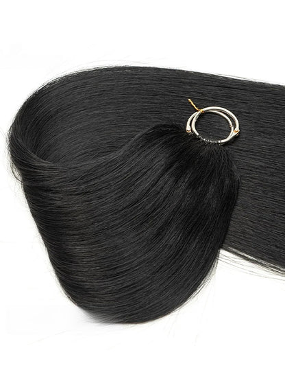 FEATHER CROCHET HAIR JET BLACK #1, HAIR EXTENSIONS, FEATHER CROCHET HAIR EXTENSIONS