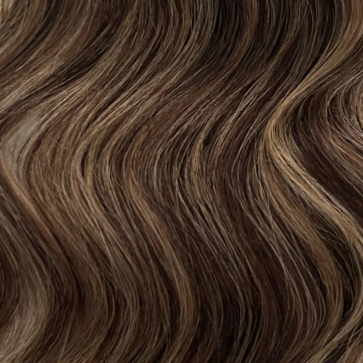 BODY WAVE PONYTAIL WIG 100% REAL HAIR #2/16 Dark Brown & Natural Blonde Highlights, NATURAL COLOR PONYTAIL, PNHAIR19