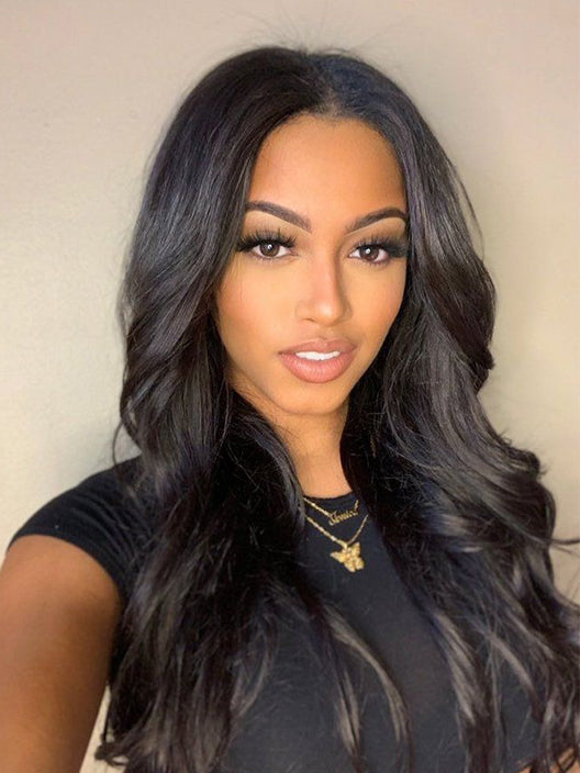 BODY WAVE BULK HUMAN HAIR NATURAL BLACK (#1B), BULK HAIR EXTENSIONS, REAL HUMAN HAIR