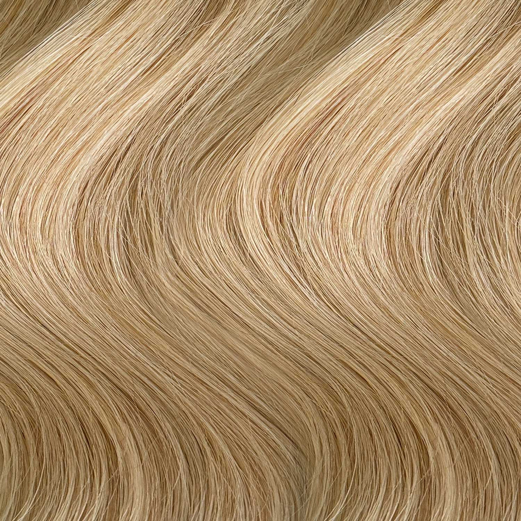 BODY WAVE PONYTAIL WIG 100% REAL HAIR #24 Medium Sandy Blonde, NATURAL COLOR PONYTAIL, PNHAIR22