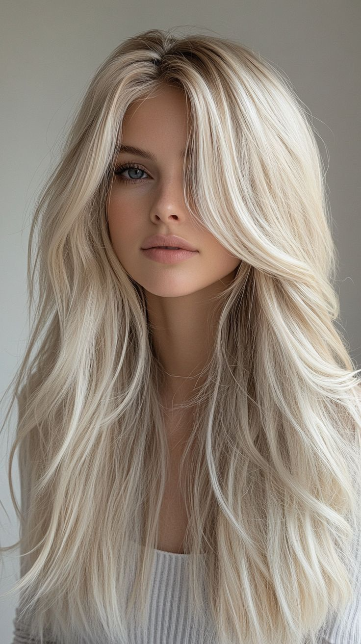 BODY WAVE PONYTAIL WIG 100% REAL HAIR  #60a Silver White Blonde, NATURAL COLOR PONYTAIL, PNHAIR07