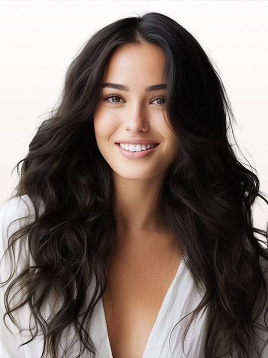WEFT HAIR EXTENSIONS #1B NATURAL BLACK, SEW IN EXTENSIONS, WEFT HAIR, HAIR EXTENSIONS