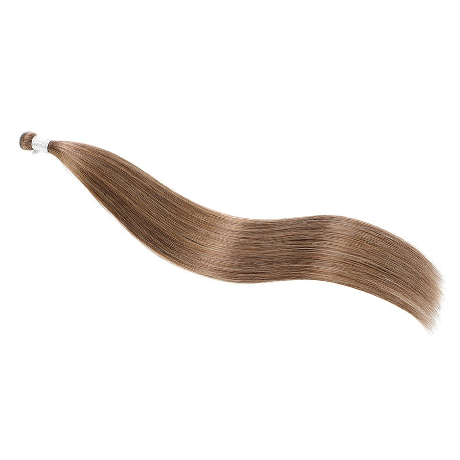 GENIUS WEFT HAIR EXTENSIONS CINNAMON BROWN, SEW IN EXTENSIONS, GENIUS WEFT HAIR, NATURAL HUMAN HAIR