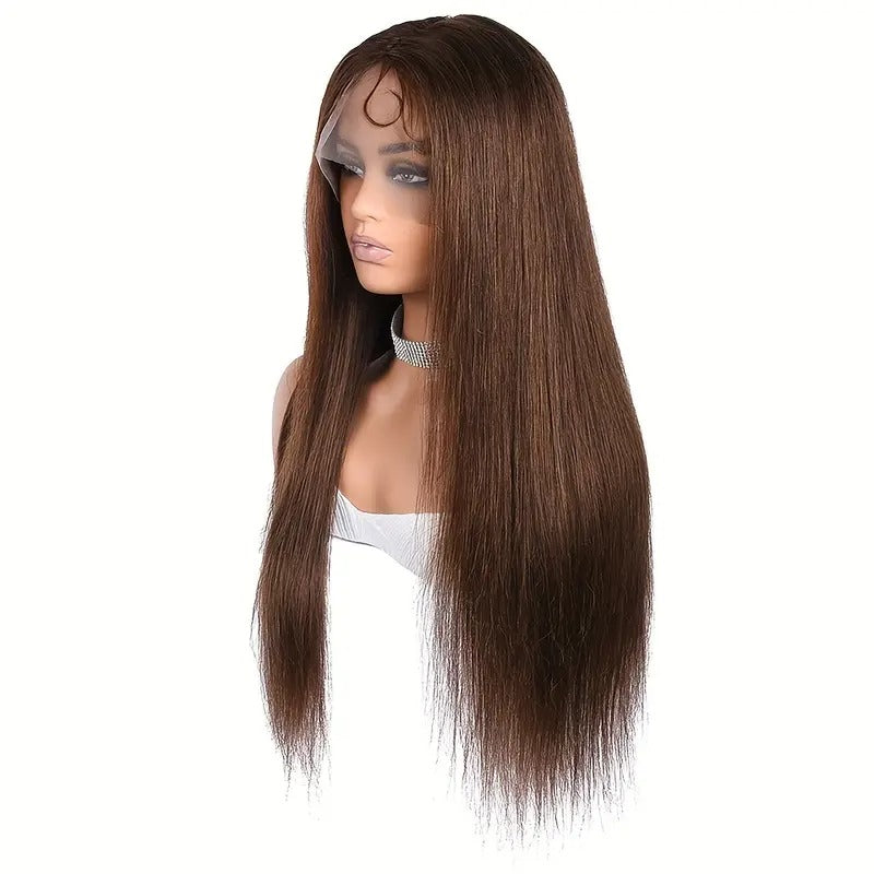 Lace Wigs Dark Brown Human Hair, Handmade Lace Wigs, Hair Straight, Human Hair Lace Wigs, Hair Extensions, Lace Wigs