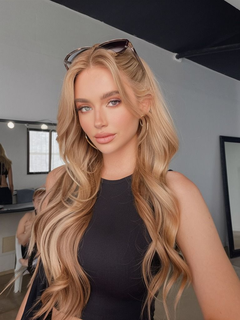Deep Wave Salt and Pepper Bulk Hair #27 Honey Blonde, BULK HAIR EXTENSIONS, REAL HUMAN HAIR