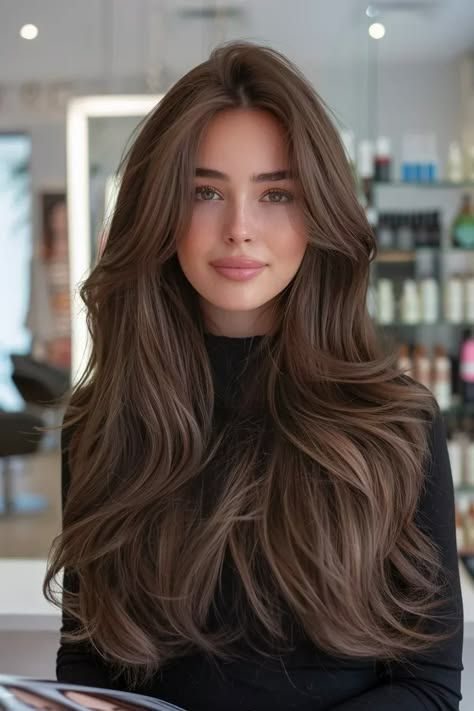 BODY WAVE PONYTAIL WIG 100% REAL HAIR  #2c/8a Chocolate and Ash Brown Mix, NATURAL COLOR PONYTAIL, PNHAIR08