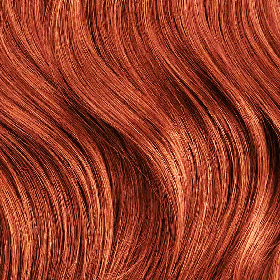 BODY WAVE PONYTAIL WIG 100% REAL HAIR #350 Copper,  NATURAL COLOR PONYTAIL, PNHAIR25