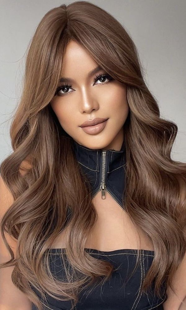 BODY WAVE PONYTAIL WIG 100% REAL HAIR #8 Cinnamon Brown, NATURAL COLOR PONYTAIL, PNHAIR13