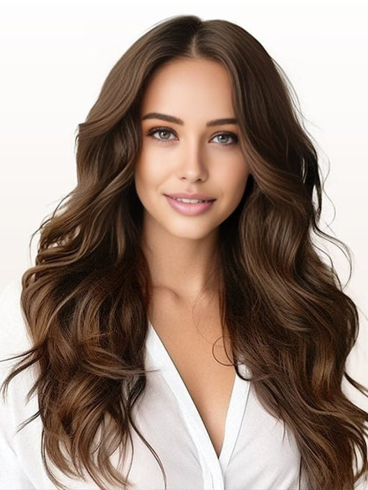 FEATHER CROCHET HAIR DARK BROWN (#2), HAIR EXTENSIONS, FEATHER CROCHET, REAL HUMAN HAIR