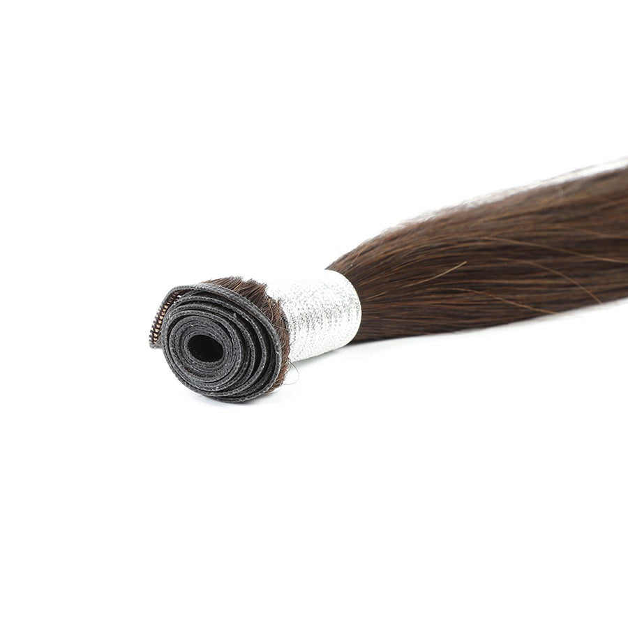 GENIUS WEFT HAIR EXTENSIONS #2 DARK BROWN, SEW IN EXTENSIONS, GENIUS WEFT HAIR