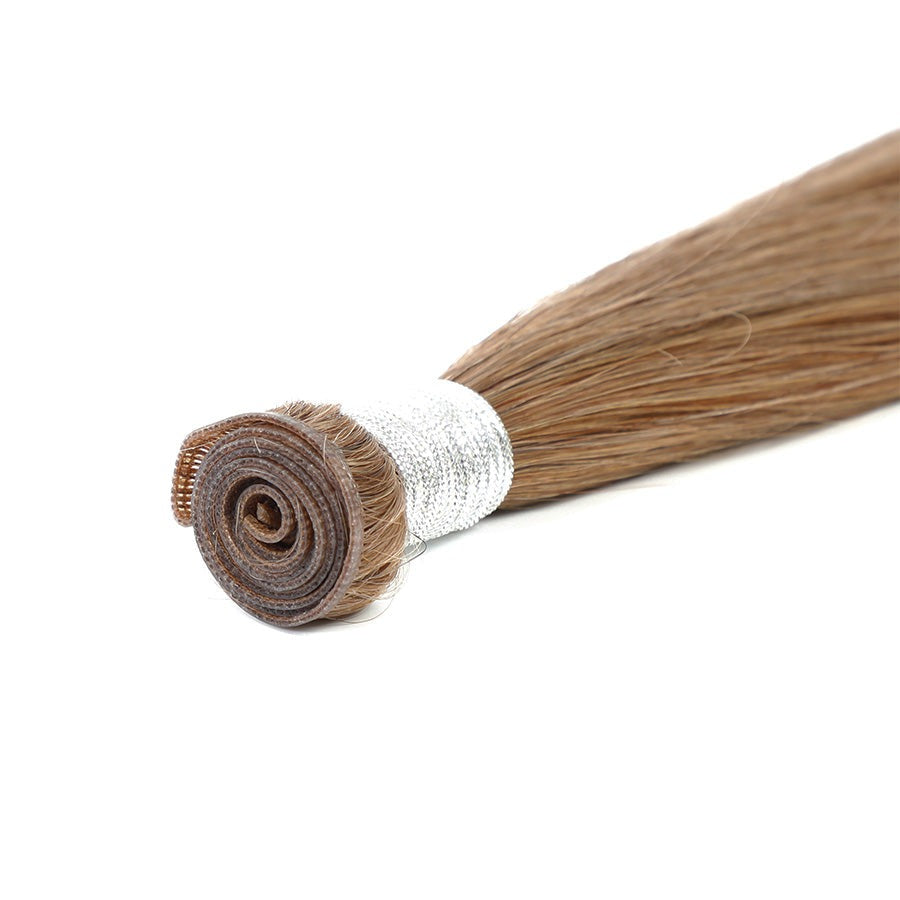 GENIUS WEFT HAIR EXTENSIONS DIRTY BLONDE, SEW IN EXTENSIONS, GENIUS WEFT HAIR, NATURAL HUMAN HAIR