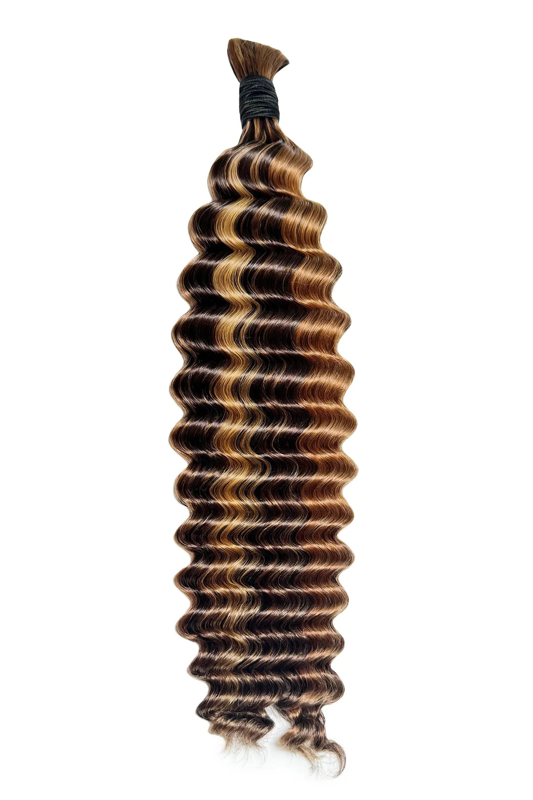 DEEP WAVE BULK  #4A/27/30, BULK HAIR EXTENSIONS, REAL HUMAN HAIR