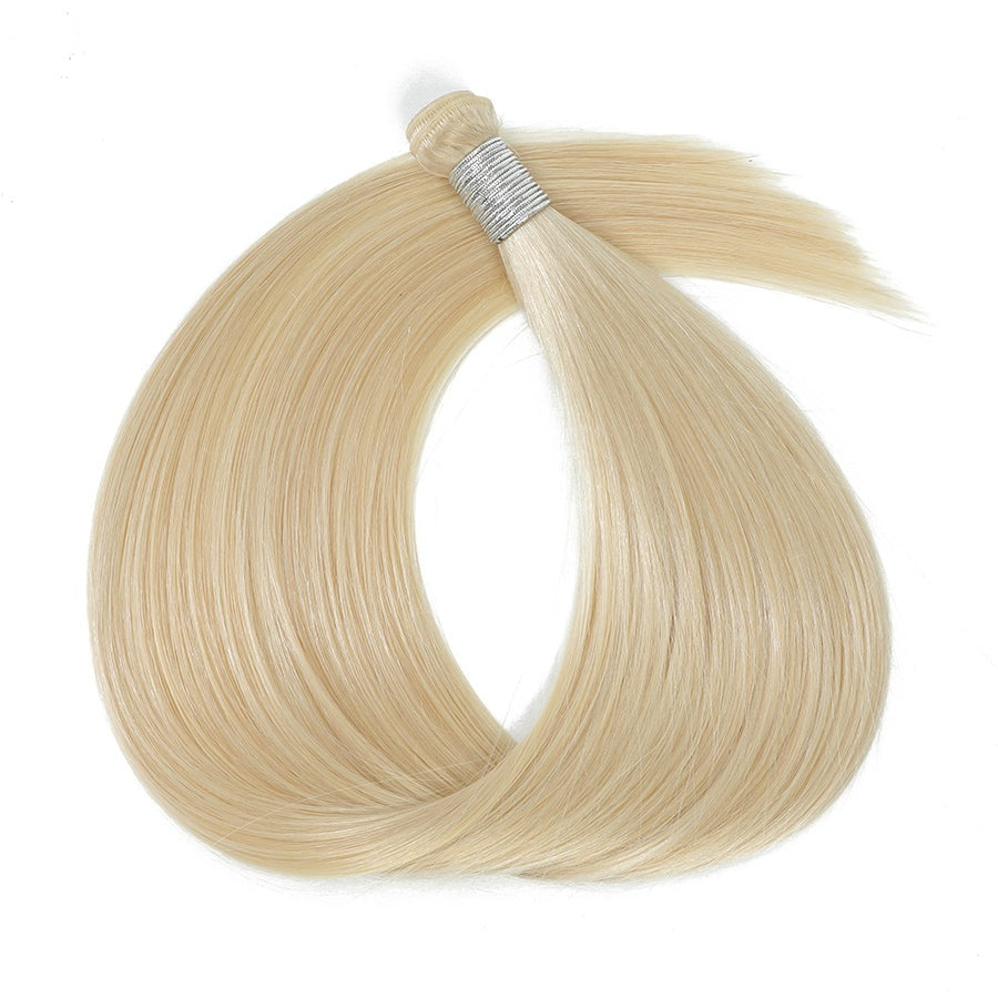 GENIUS WEFT HAIR EXTENSIONS #613 BLONDE, SEW IN EXTENSIONS, GENIUS WEFT HAIR