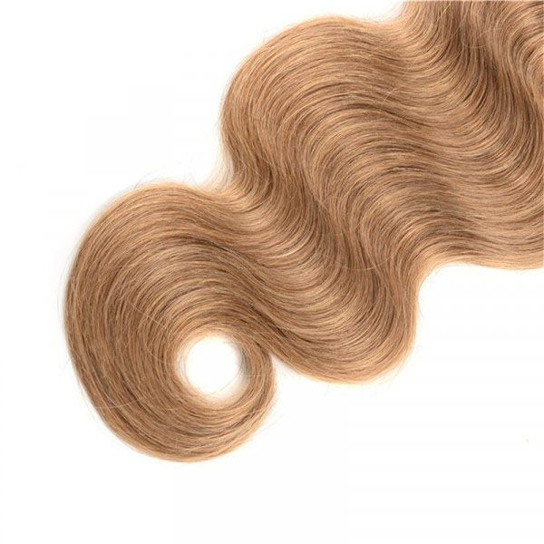 Deep Wave Salt and Pepper Bulk Hair #27 Honey Blonde, BULK HAIR EXTENSIONS, REAL HUMAN HAIR