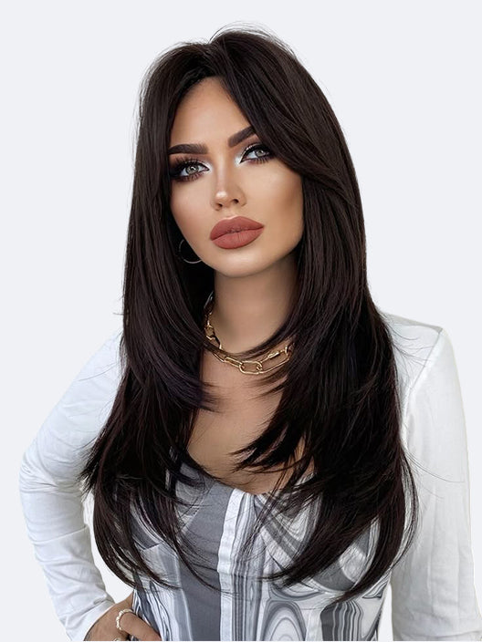 Handmade Lace Wigs, Hair Straight, Human Hair Black Lace Wigs, Hair Extensions, Lace Wigs