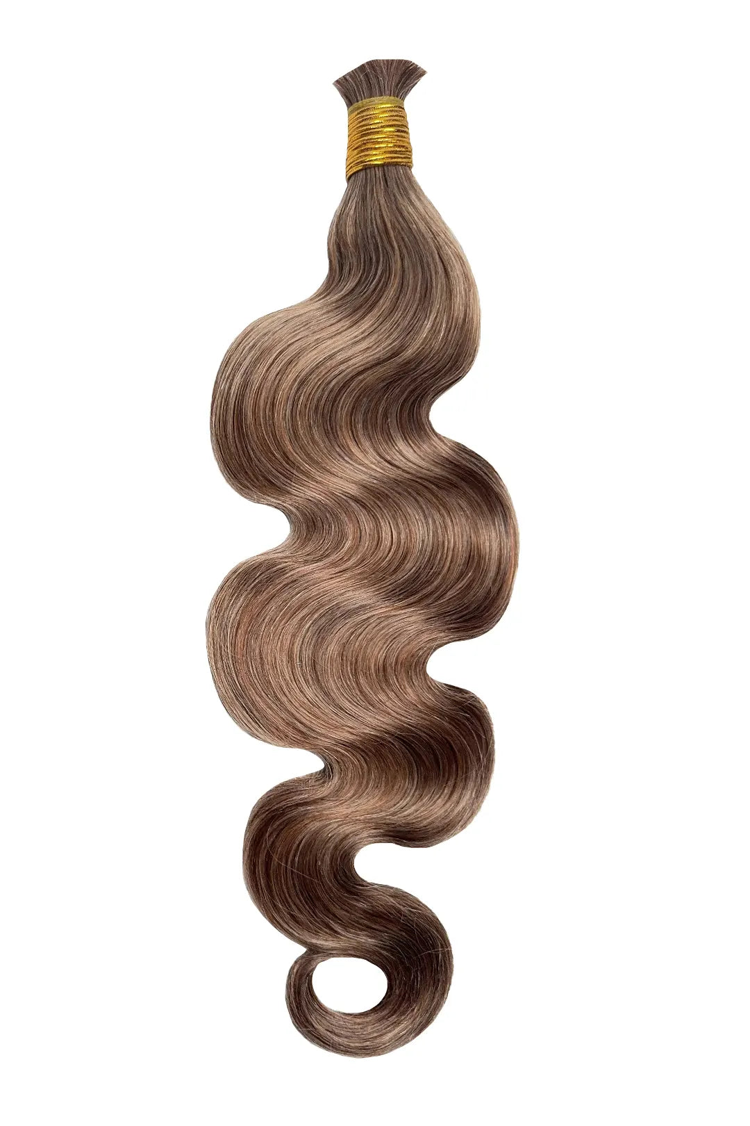Deep Wave Salt and Pepper Bulk Hair #613/4/27/30 Mixed Color, BULK HAIR EXTENSIONS, REAL HUMAN HAIR