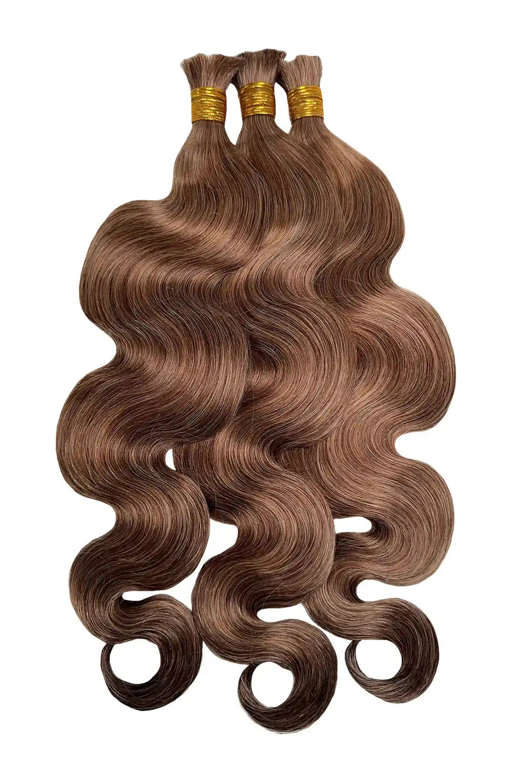 Deep Wave Salt and Pepper Bulk Hair #613/4/27/30 Mixed Color, BULK HAIR EXTENSIONS, REAL HUMAN HAIR
