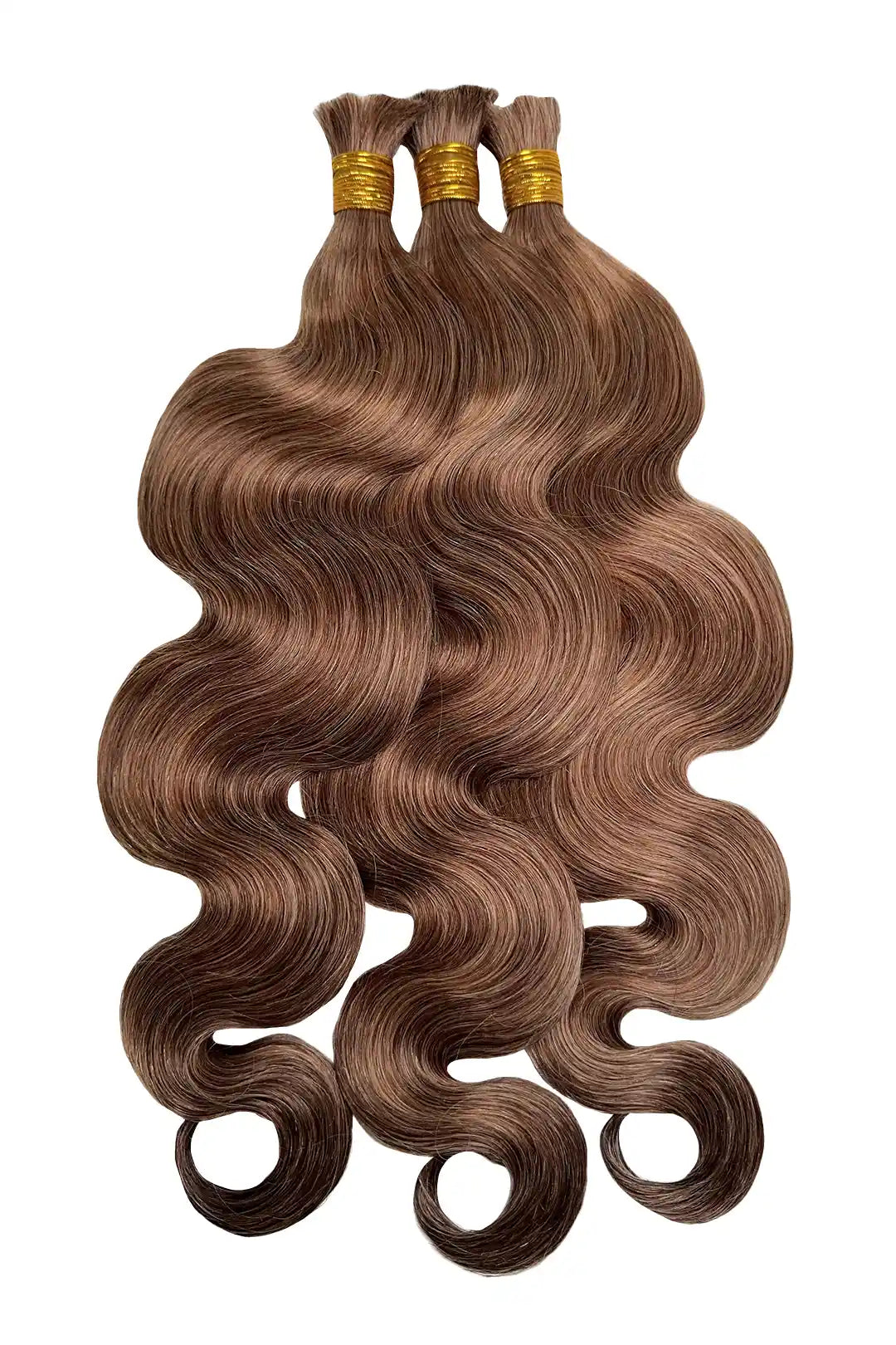 Deep Wave Salt and Pepper Bulk Hair #613/4/27/30 Mixed Color, BULK HAIR EXTENSIONS, REAL HUMAN HAIR