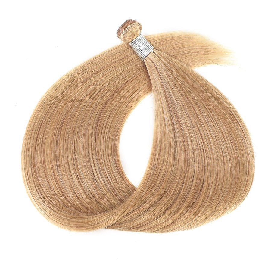 GENIUS WEFT HAIR EXTENSIONS HONEY BLONDE, SEW IN EXTENSIONS, GENIUS WEFT HAIR, NATURAL HUMAN HAIR