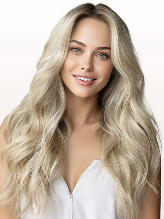 GENIUS WEFT HAIR EXTENSIONS #60ASH, SEW IN EXTENSIONS, GENIUS WEFT HAIR, NATURAL HUMAN HAIR