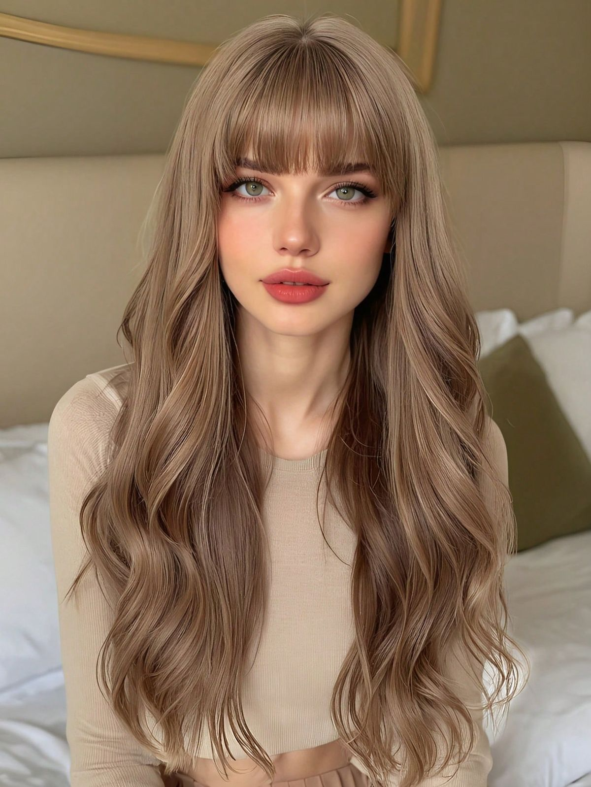BODY WAVE PONYTAIL WIG 100% REAL HAIR #10 Caramel,  NATURAL COLOR PONYTAIL, PNHAIR26