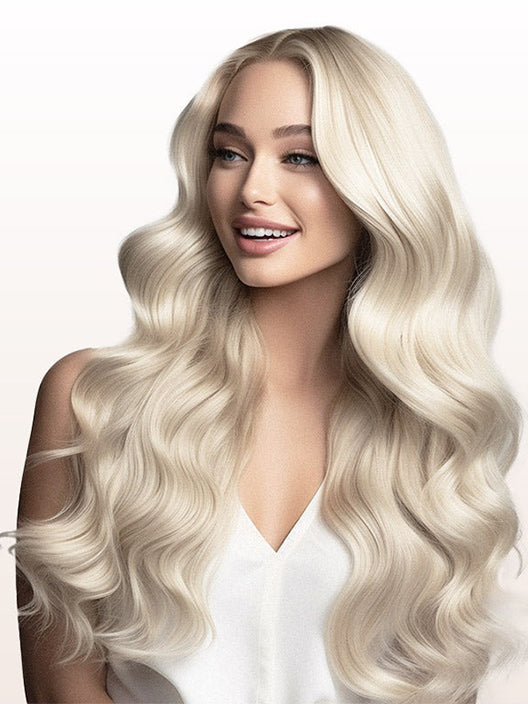 WEFT HAIR EXTENSIONS #613 BLONDE, SEW IN EXTENSIONS, WEFT HAIR, HAIR EXTENSIONS