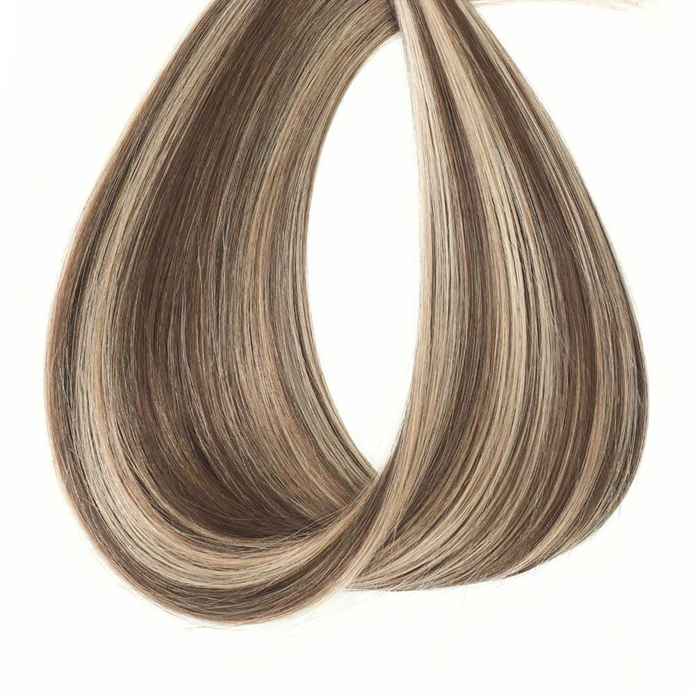 WEFT HAIR EXTENSIONS #8-22 CINNAMON BROWN & SANDY BLONDE MIX, SEW IN EXTENSIONS, WEFT HAIR, HAIR EXTENSIONS