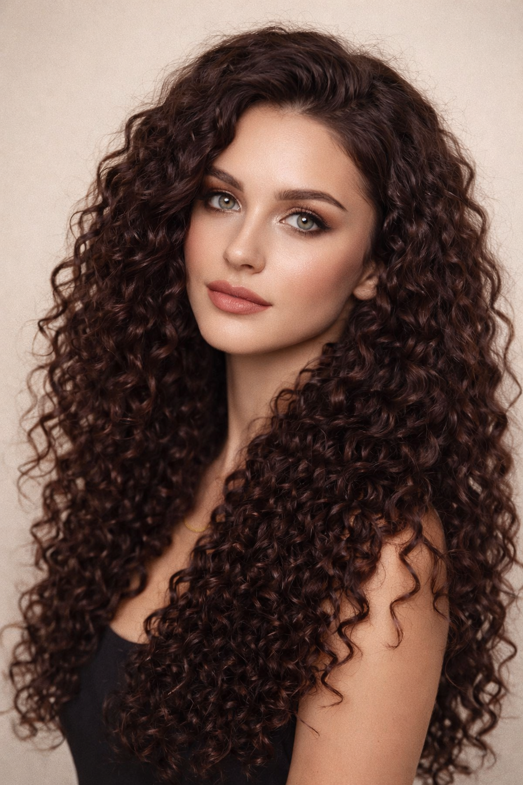 DEEP WAVE BULK HUMAN HAIR Dark Chocolate Brown, BULK HAIR EXTENSIONS, REAL HUMAN HAIR