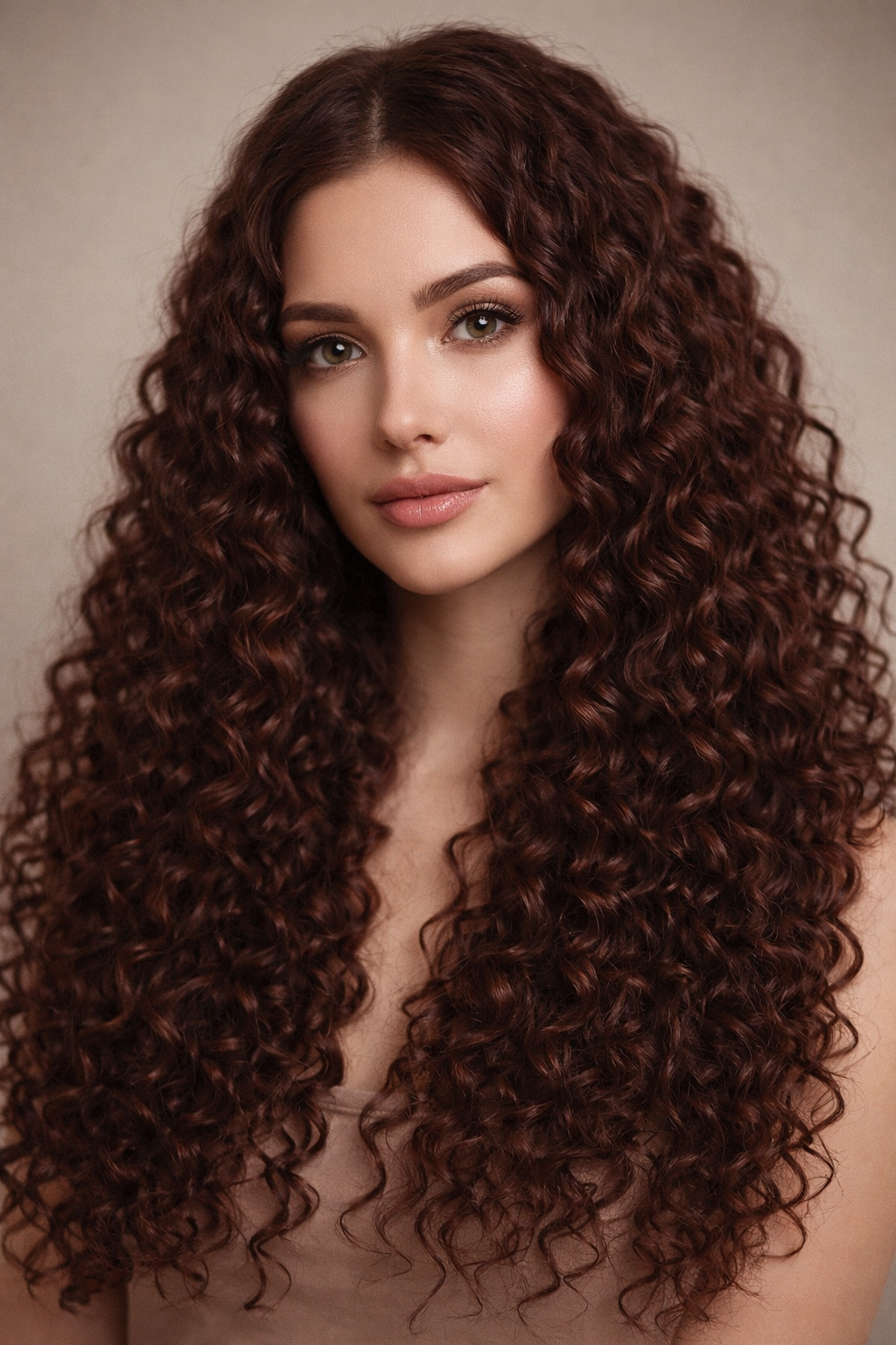 DEEP WAVE BULK HUMAN HAIR  Dark Red Brown, BULK HAIR EXTENSIONS, REAL HUMAN HAIR