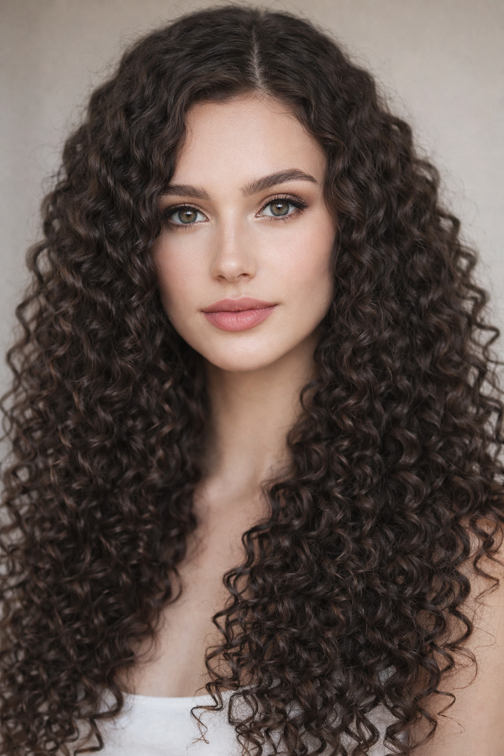 DEEP WAVE BULK HUMAN HAIR Dark Smoky Brown, BULK HAIR EXTENSIONS, REAL HUMAN HAIR