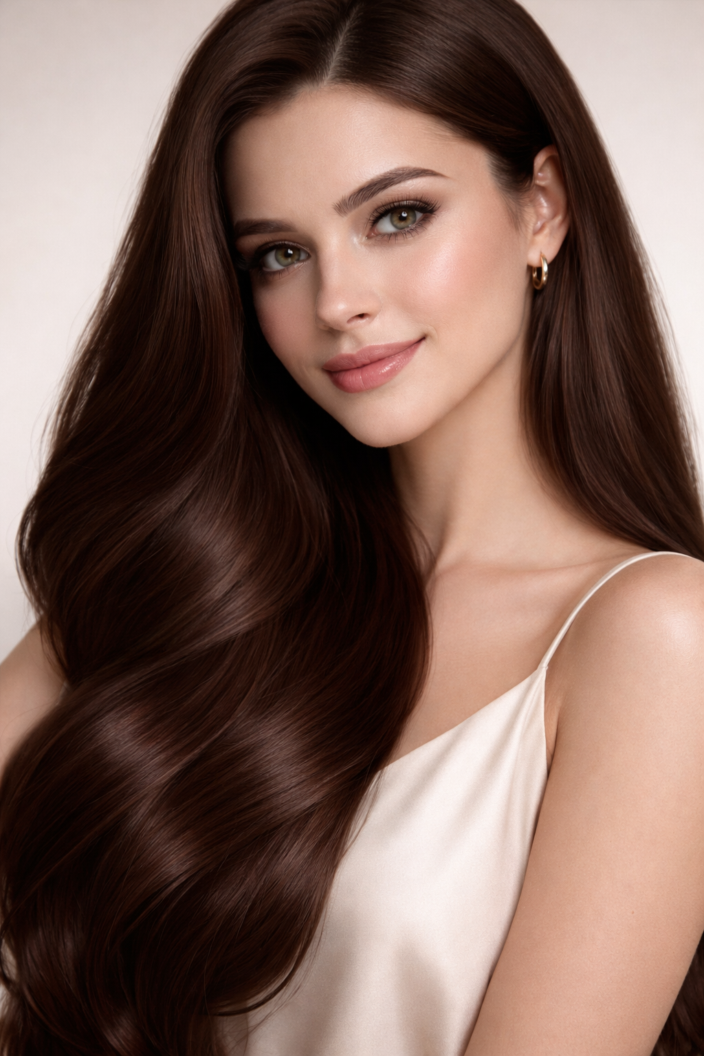 FEATHER CROCHET HAIR DARK CHESTNUT BROWN, HAIR EXTENSIONS, FEATHER CROCHET, REAL HUMAN HAIR