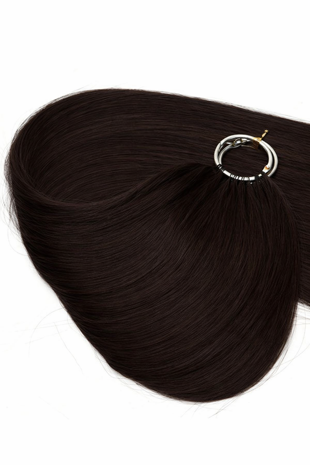 FEATHER CROCHET HAIR DARK CHOCOLATE BLACK, HAIR EXTENSIONS, FEATHER CROCHET, REAL HUMAN HAIR