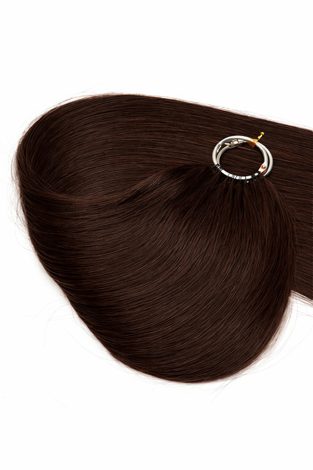 FEATHER CROCHET HAIR DARK COFFEE BROWN, HAIR EXTENSIONS, FEATHER CROCHET, REAL HUMAN HAIR