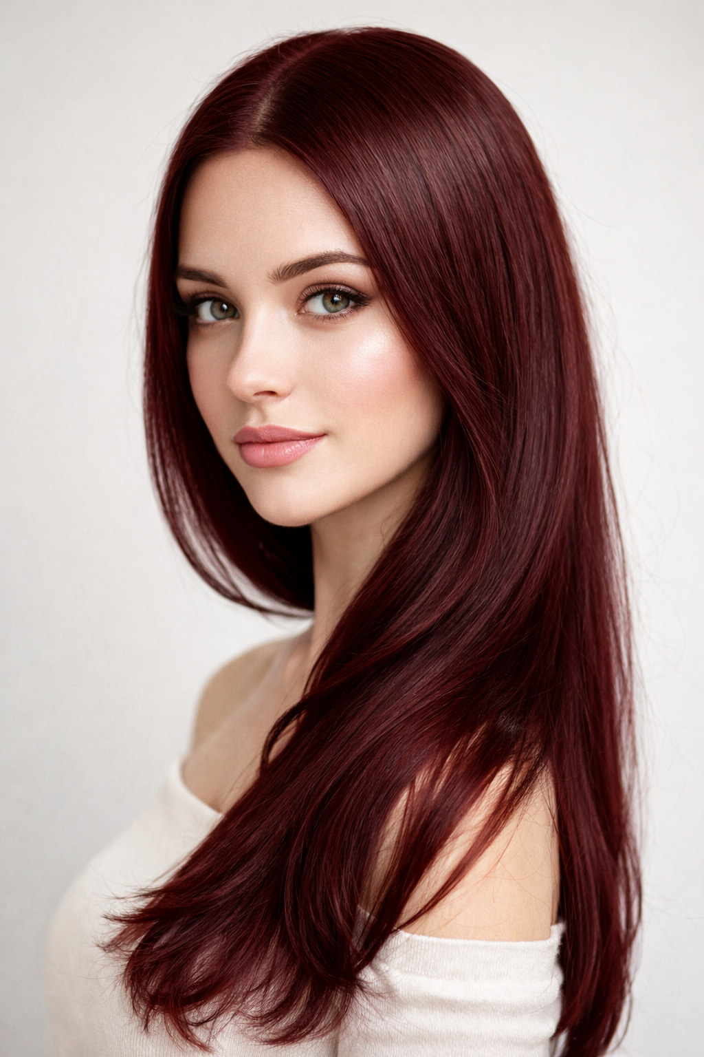 FEATHER CROCHET HAIR DARK RED BROWN, HAIR EXTENSIONS, FEATHER CROCHET, REAL HUMAN HAIR