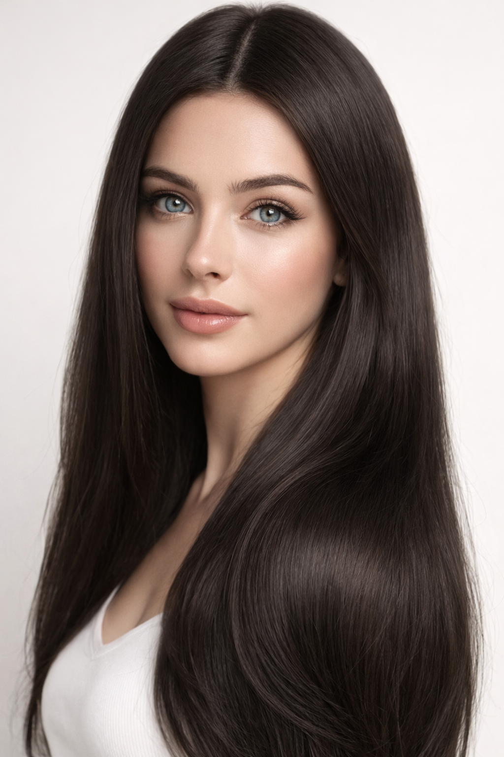 FEATHER CROCHET HAIR DARK SMOKY BROWN, HAIR EXTENSIONS, FEATHER CROCHET, REAL HUMAN HAIR