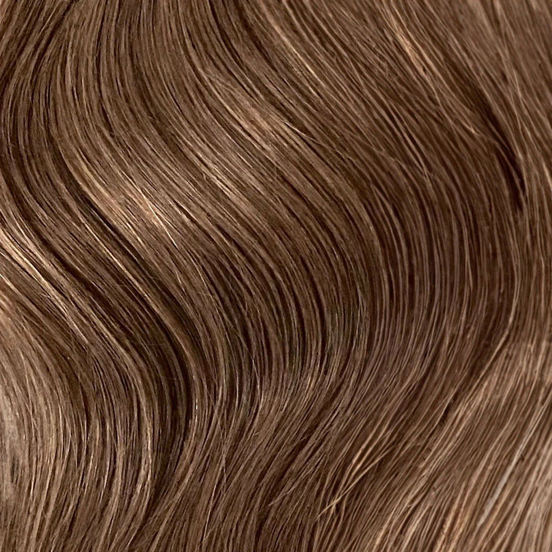 BODY WAVE PONYTAIL WIG 100% REAL HAIR #12 Dirty Blonde, NATURAL COLOR PONYTAIL, PNHAIR23