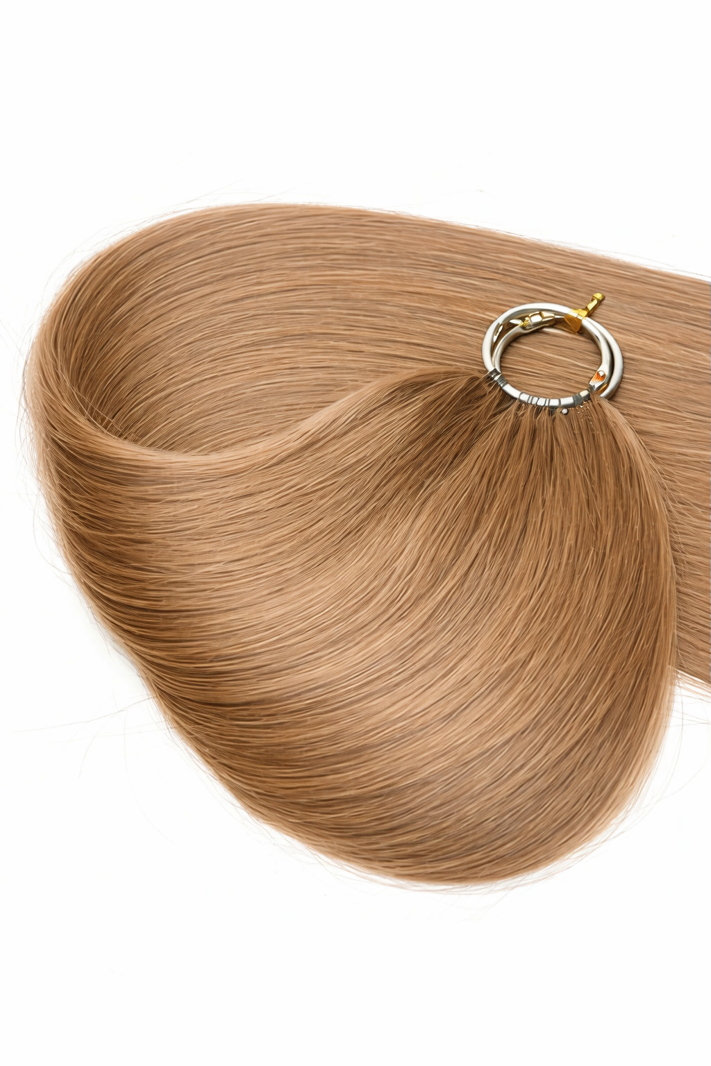 FEATHER CROCHET HAIR MILK TEA BROWN, HAIR EXTENSIONS, FEATHER CROCHET, REAL HUMAN HAIR