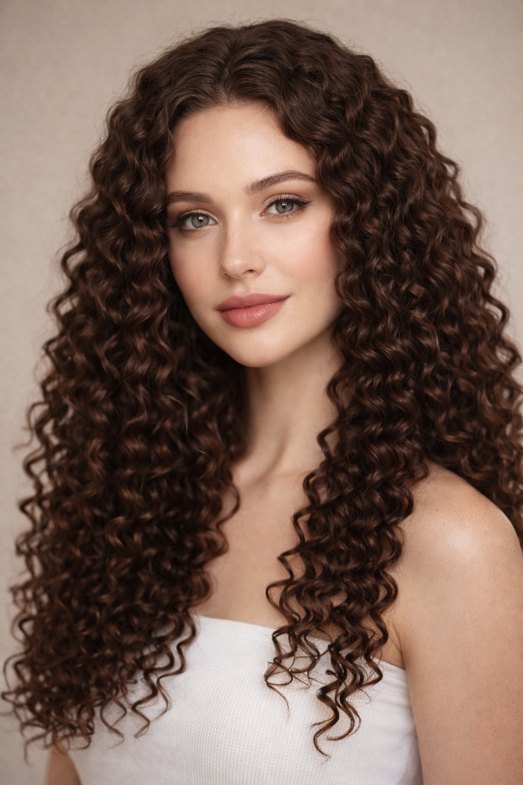 DEEP WAVE BULK HUMAN HAIR Mocha Brown, BULK HAIR EXTENSIONS, REAL HUMAN HAIR