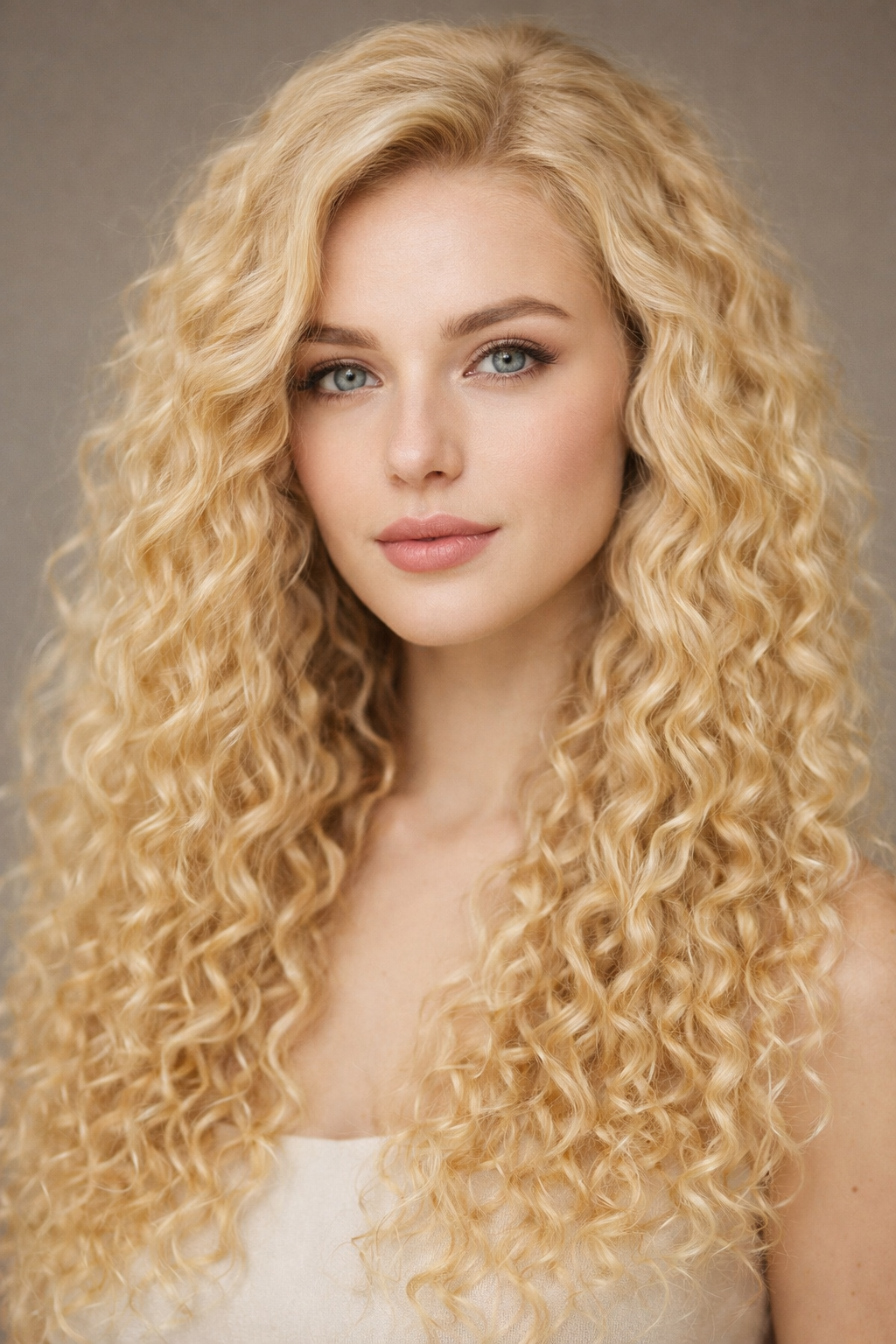 DEEP WAVE BULK HUMAN HAIR Natural Blonde, BULK HAIR EXTENSIONS, REAL HUMAN HAIR