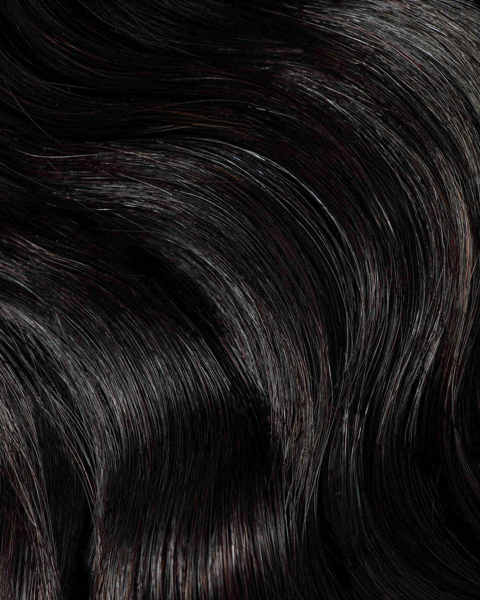 CLIP-IN HAIR EXTENSIONS Natural Black , STRAIGHT AND NATURAL WITH HUMAN HAIR. CLIHAIR07