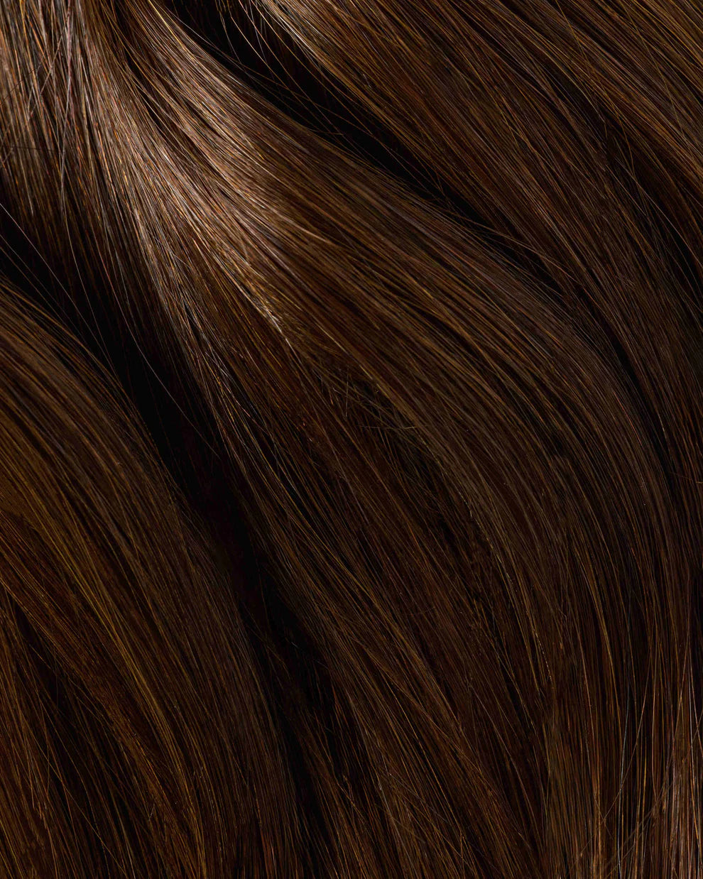 CLIP-IN HAIR EXTENSIONS Rich Mocha  , STRAIGHT AND NATURAL WITH HUMAN HAIR. CLIHAIR08