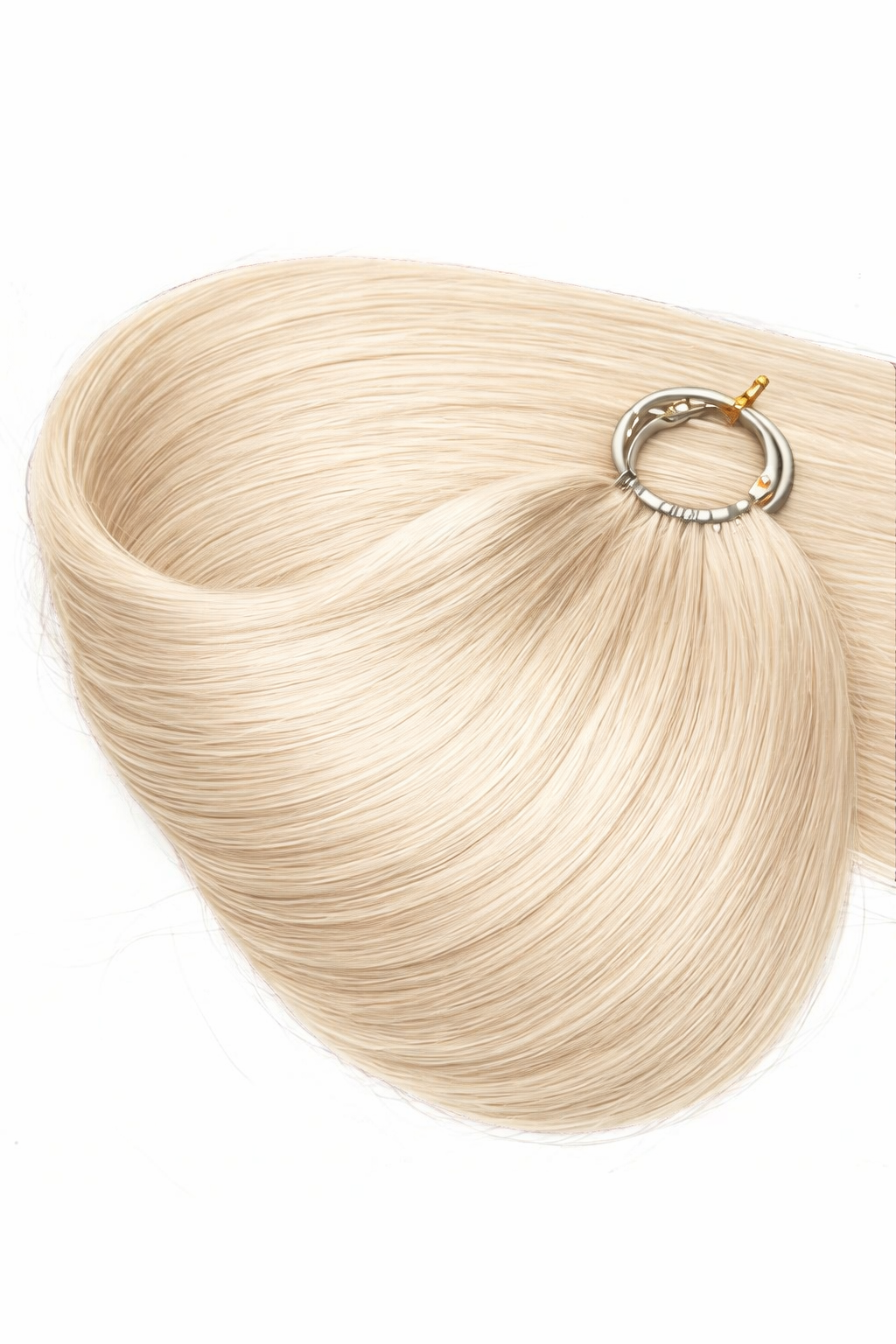 FEATHER CROCHET HAIR PLATINUM BLONDE, HAIR EXTENSIONS, FEATHER CROCHET, REAL HUMAN HAIR