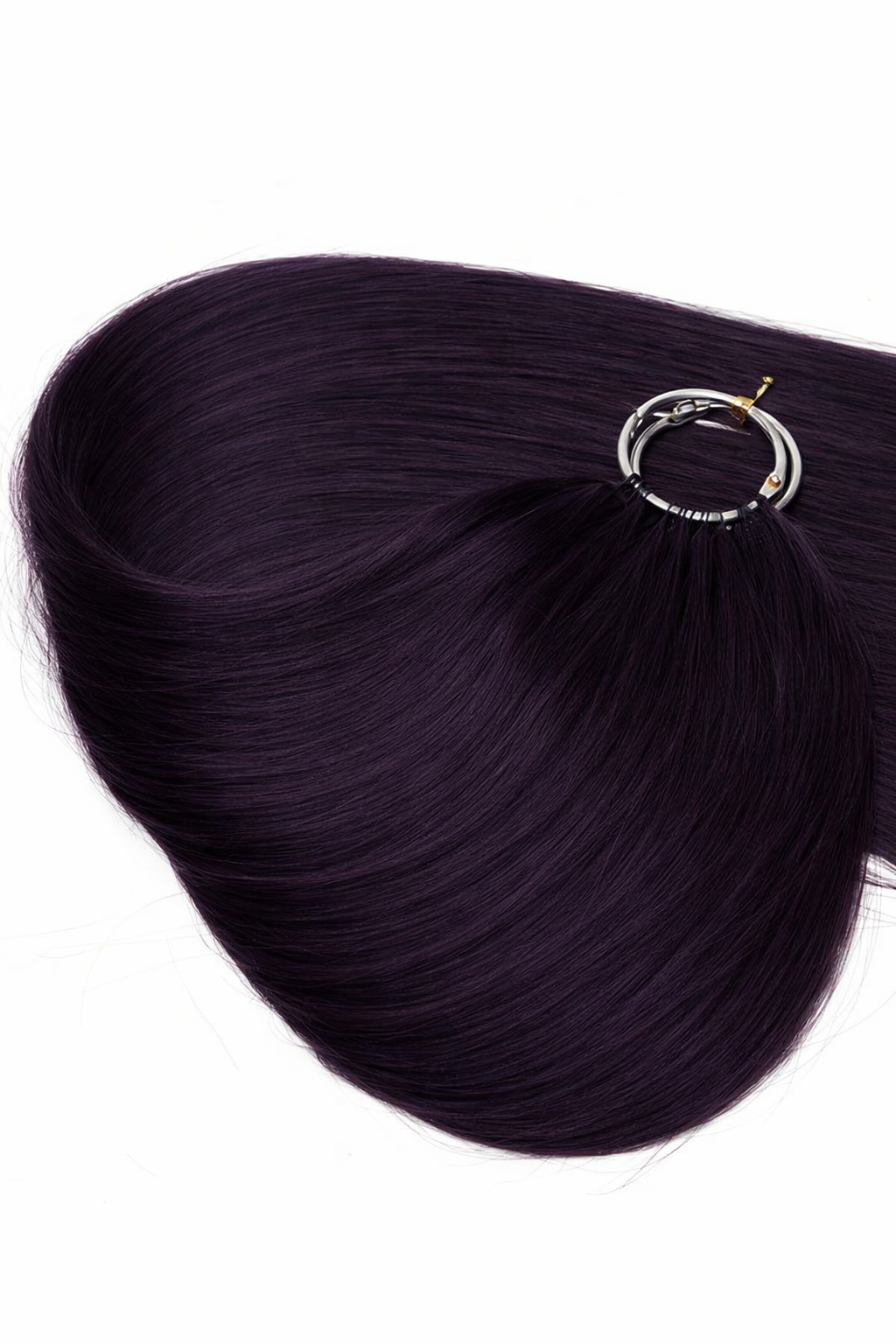 FEATHER CROCHET HAIR PURPLE BLACK, HAIR EXTENSIONS, FEATHER CROCHET, REAL HUMAN HAIR