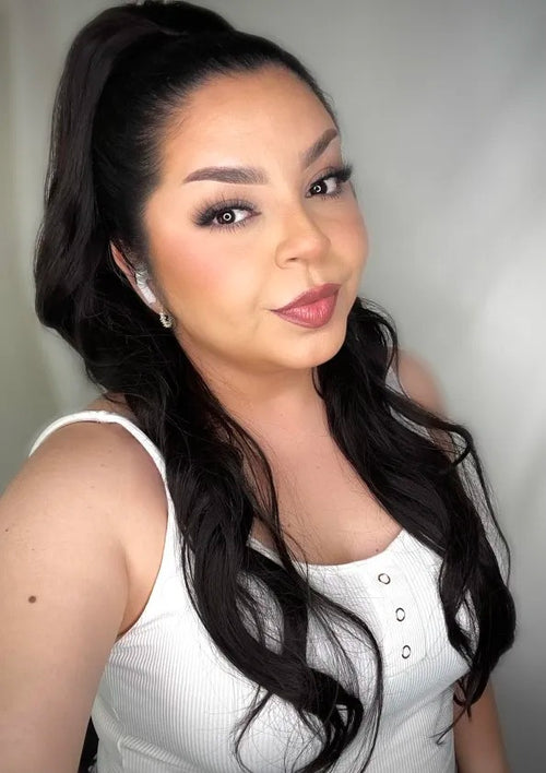 BODY WAVE PONYTAIL WIG 100% REAL HAIR, NATURAL COLOR PONYTAIL, PNHAIR01