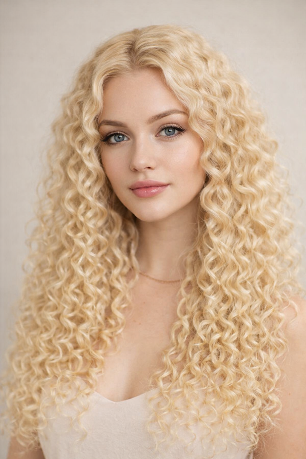 DEEP WAVE BULK HUMAN HAIR Scandinavian Blonde, BULK HAIR EXTENSIONS, REAL HUMAN HAIR